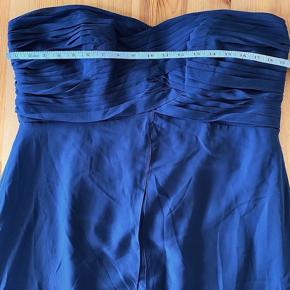 NWT David’s Bridal Strapless High-Low Dress - Picture 8 of 16